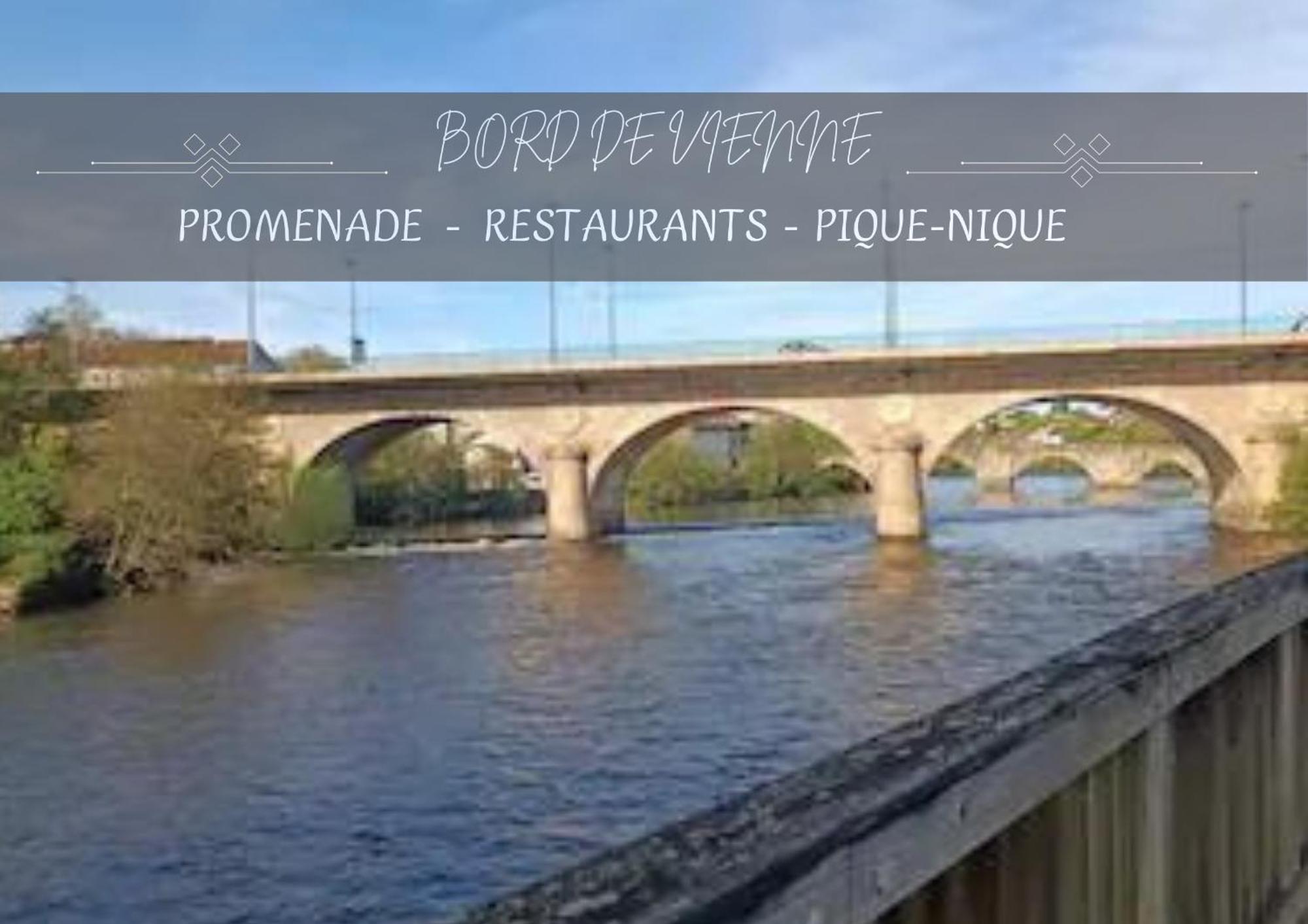 Appartement Chic & Baroque 5 Min Centre Ville Et Bord De Vienne Limoges Bagian luar foto